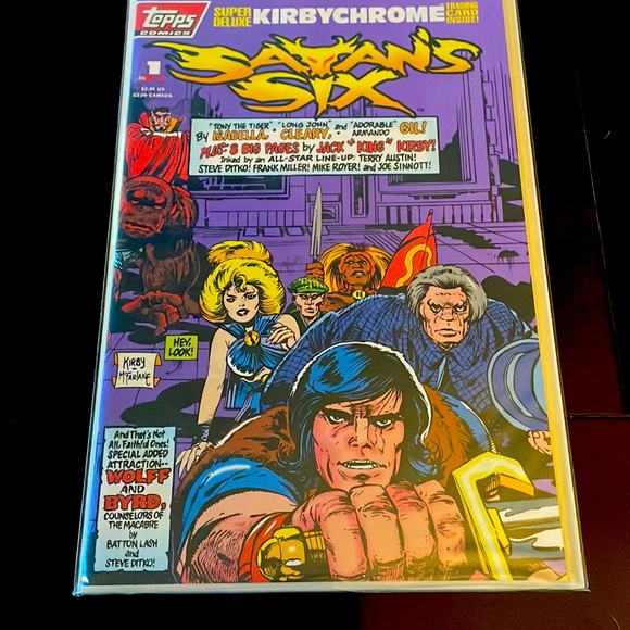 Topps Comics Satan’s Six #1